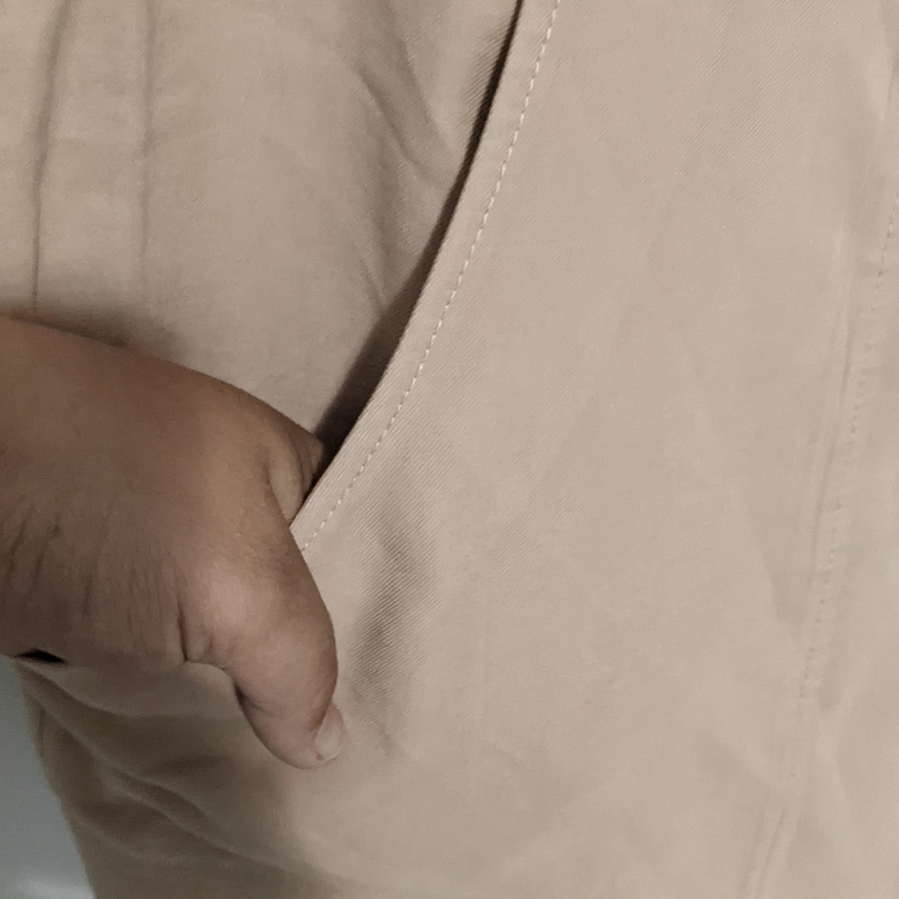 Bcbgeneration Overlap Snap-Button Rayon Shirt Ves… - image 3